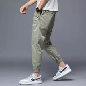 캐주얼 봄가을 남성바지 조거 배기 9부팬츠 JEN3