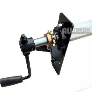 모든 트럭 제품 덤프 및 트레일러 방수 키트 수동 당김 핸드 크랭크 육각 축 없음 TARP