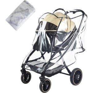 WODEGOU 도그 / 고양이 유모차 레인 커버 투명 방수 방풍 야외용 애완동물 용품