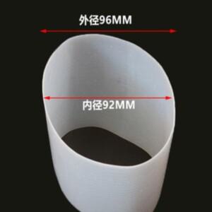 92mm 92x96 대구경 고온 실리콘 슬리브 내열성 고무 케이스 튜브 기계식 호스 절연