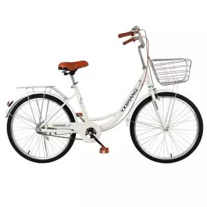 가벼운 바구니 출퇴근 여성용자전거 26 클래식