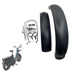 ZSYALY 뚱뚱한 타이어 자전거 풀 머드가드 * 26 커버 바이크 인치 블랙) 사이클링 스노우 (매트 4.0