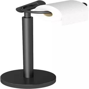 YUMORE 무거운 무게의 화장지 홀더 스탠드 드릴 프리 욕실 휴지 롤 침실 화장실용 안정적인 바닥 스탠드형