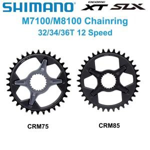 Shimano XT SLX SM CRM85 자전거 체인링 FC M7100 M8100/FC M8120 1x12 속도 30T 32T 34T MTB