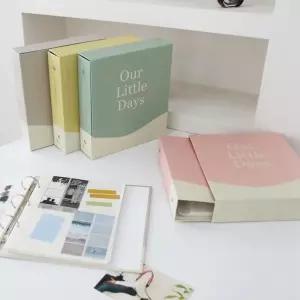 [덕플러스]비팬시 리틀데이즈 바인더 중형 접착식 사진앨범 (43893226)