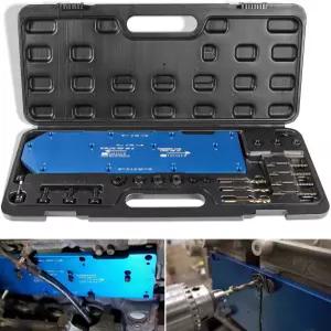 포드 4.6L 5.4L 및 6.8L V10 2 밸브 3 트리톤 엔진용 71600 매니폴드 드릴 템플릿 깨진 배기 볼트 제거