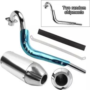 FLYPIG 고성능 머플러 배기 파이프 키트 조립식 혼다 XR50 XR 50 50R CRF50F CRF50 중국산 50CC 70CC 90CC