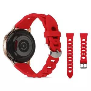 호환   워치용 실리콘 스트랩 워치 3 액티브 2 기어 S3 화웨이 워치 3 프로 통기성 스포츠 시계 Amazfit GT