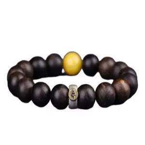 고급 침향 단주 장인 수제 염주 팔찌 침향나무 불교용품 염주팔찌 불상 행운