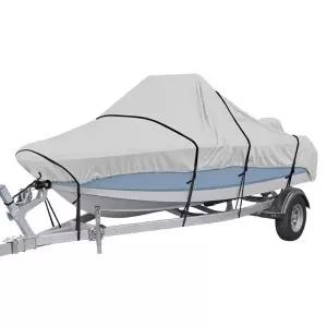 보트커버 낚시 선박 보관 먼지 천 고무 덮개 카약 해양 오픈 방수
