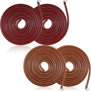 호노슨 4개 트레드 재봉틀 가죽 벨트 교체 72 x 3 /16 인치 카우 유니버설 페달 액세서리 부품