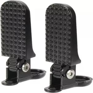 타이클 1쌍 자전거 뒷 페달 미니 접이식 페그 8mm 알루미늄 합금 미끄럼 방지 발판 산악 E바이크용 퀵