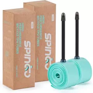 2팩 / 4팩 스핑고 TPU 내부 튜브 700C x 23C32C 48mm 60mm 80mm 프레스타 밸브 자전거 경량 예비 타이어