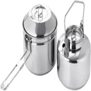 파이어 메이플 앤터크티 S/S 주전자 냄비 세트 18-8 스테인리스 스틸 올 구조 캠핑용 부시크래프트 사용에