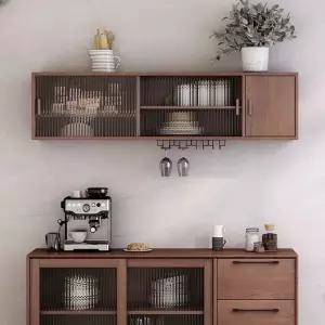 홈카페 벽걸이 수납장 주방 그릇장 다용도