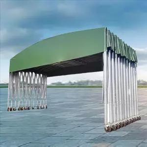 자바라 캐노피 천막 접이식 야외 그늘막 행사