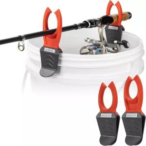 5갤런용 낚싯대 홀더 범용 낚싯대용 얼음 소프트 폴 팩 보호 버킷 낚시 장비 및 액세서리