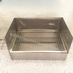 토끼화장실 스테인레스 대형 배변판 화장실 스틸 쓰레기