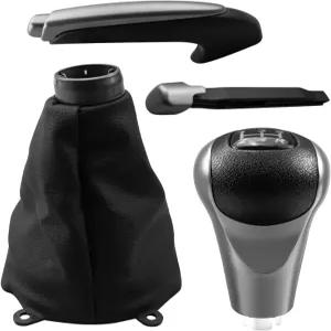 2006-2011 혼다 시빅용 가죽 부츠 핏이 장착된 구지코 5단 수동 기어 변속 노브 교체 54102-SNA-A01