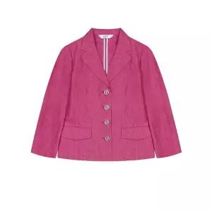 [하프클럽/베스띠벨리]베스띠벨리  25여름 마100% 포켓 라인 싱글  자켓2134PI