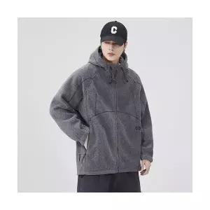 남성패션 야상사파리 가을 플리스 후드 야상 겨울 기모 따뜻한 점퍼 DL4