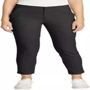 에디 바우어 여성용 UPF 50+ 퍼포먼스 스트레치 호라이즌 스트레이트 발목 팬츠