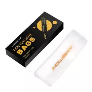 앰비션 200개 타투 기계 가방 - 일회용 카트리지 펜 커버 로터리 슬리브 보호