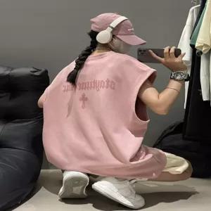 짐웨어 남자 여자 헬스박스티 나시 오버핏