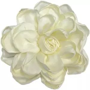 다인티 패브릭 로즈 플라워 라지 브로치 라펠 핀 클래식 웨딩 파티 댄스 연회 여성 드레스 수트 의류