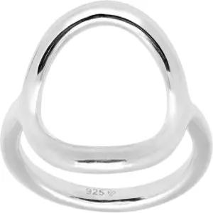 스털링 실버의 실파다 카르마 반지