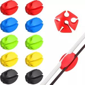 실리콘 낚싯대 휴대용 홀더 플라이 10개 애호가를 스트랩 낚시 액세서리(다색)와 고정 함께 위한 볼은