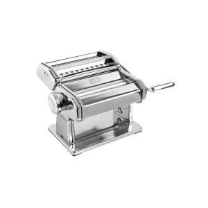 이탈리아에서 만든 아틀라스 150 디자인 수동 파스타 메이커 기계 크롬 스틸 라자냐 페투치네 탈리오리니 만들기