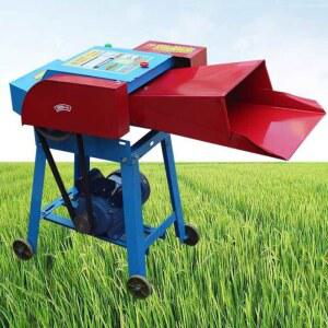 잔가지 파쇄기 농업용 나무파쇄기 3kW 4칼 분쇄기 볏짚 전동