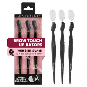 불필요한 얼굴 털과 복숭아 솜털 제거를 위한 초급형 스테인리스 스틸 블레이드가 포함된 자포네스크