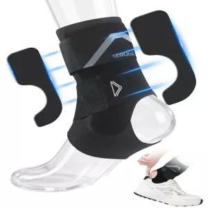 잽세루나 여성용 발목 보호대 삔 발목을 위한 조절 가능한 지지대 통기성 및 착용감이 좋음 스포츠 달리기