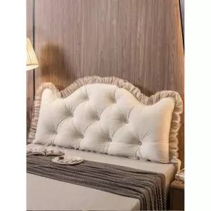 침대 머리 쿠션 헤드 베게 등받이 공주방 왕관