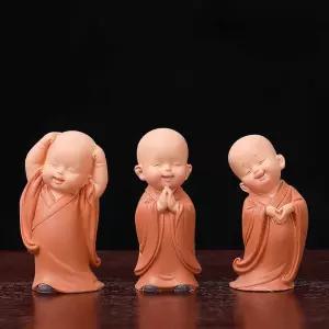 동자승 피규어 스님 불교용품 오브제 수양 귀여운 작은스님