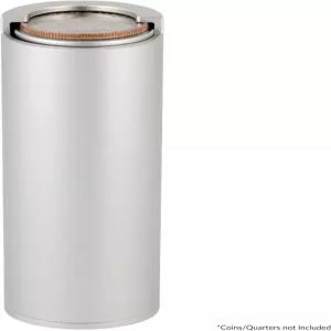 맥주 시티 당구 코인 홀더 쿼터 디스펜서알루미늄 실버