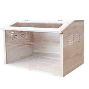 병아리 부화기 육추기 조류 박스 닭집 케 단독 80x40x40cm 사육장