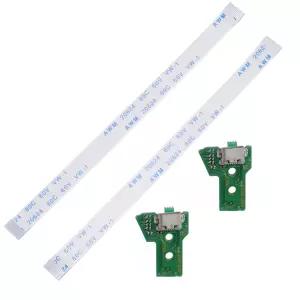 소니 플레이스테이션 4 PS4 듀얼쇼크 4용 Onyehn JDS050/JDS055 충전 포트 어셈블리12핀 이젝트 리본