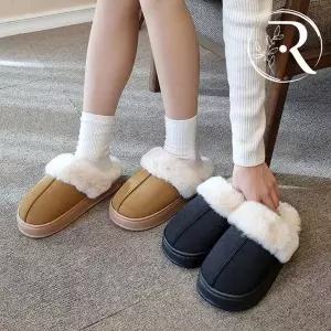 [디자이어로즈] 여성 털안감 겨울 사무실슬리퍼 (42221052A)