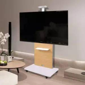 티비 TV 거치대 T60 이동식 스탠드 선반 원목