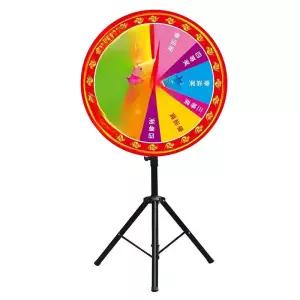 추첨용 룰렛 돌림판 회전판 뽑기판 삼각대 거치대