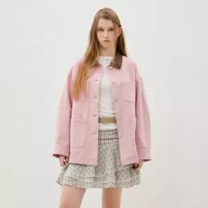 [롯데백화점]올리브데올리브 배색 카라 루즈핏 포켓 데님 점퍼 OJ6XM277-GB