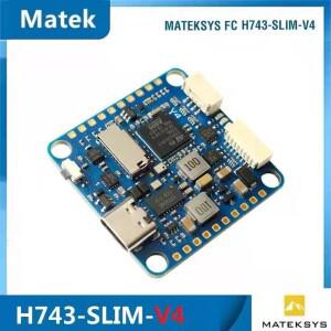 Matek H743 SLIM V4 STM32H743VIT6 BEC ICM20602 바로 블랙박스 2-8S F7 비행 컨트롤러 30.5x30.5mm FPV DJ
