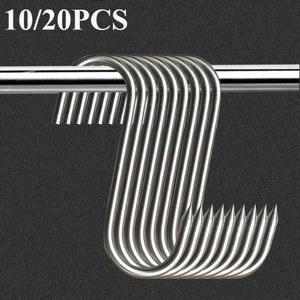 10 20PCS 스테인레스 스틸 베이킹 고기 하중 주방 공기 걸이 도구 건조 기기 굽고