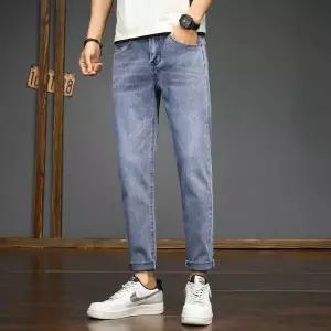 배기팬츠 남성 배기 바지 청 종아리 트렌드 스판 데일리 캐주얼 펜슬 admr1