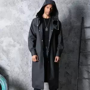 EA 방수 판초스타일 성인용 레인코트 장마 여행용 비옷