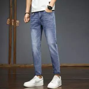 배기팬츠 남성 배기 바지 프리미엄 청 스판 캐주얼 오피스룩 럭셔리 admr1