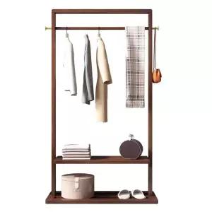 가정용 옷걸이 행거 원목 진열대 모던 스탠드행거